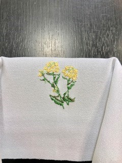 菜の花衣紋